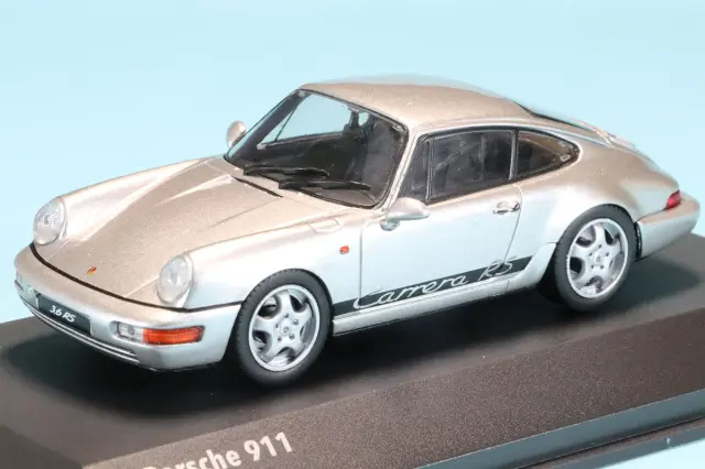 ソリド 1/43 ポルシェ 911(964) RS 1994 シルバー S4312904