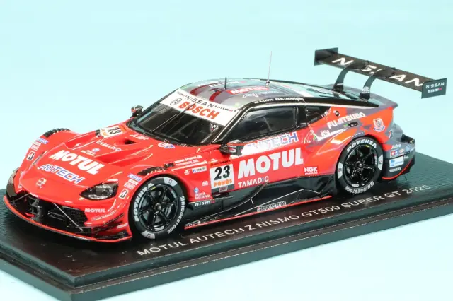 スパーク 1/43 モチュール オーテックZ スーパーGT 2025 GT500 No.23 千代勝正 / 高星明誠　43SGT25023
