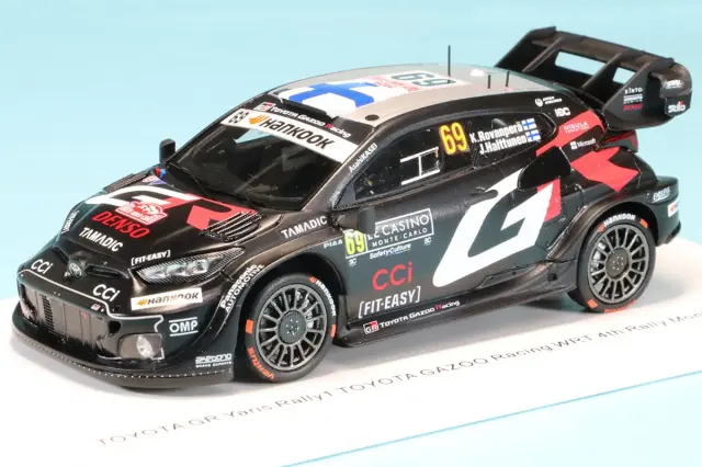 スパーク 1/43 トヨタ GR ヤリス ラリー1 モンテカルロラリー 2025 No.69 K.ロバンペラ　S6890