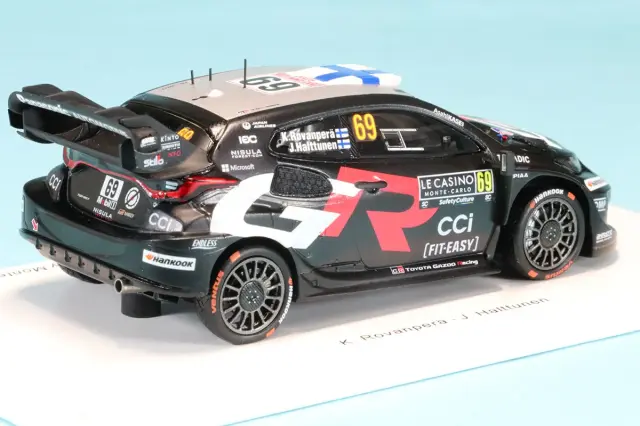 スパーク 1/43 トヨタ GR ヤリス ラリー1 モンテカルロラリー 2025 No