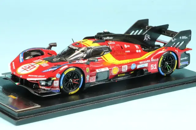 スパーク/ルックスマート 1/43 フェラーリ 499P No.51 フェラーリAFコルセ ルマン 2025 3位入賞 A.ピエール・グイディ - J.カラド - A.ジョヴィナッツィ　LSLM191