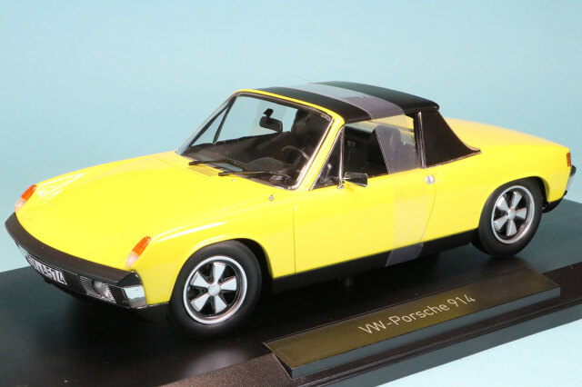 ノレブ 1/18 フォルクス ワーゲン ポルシェ 914-6 1973 イエロー　187689