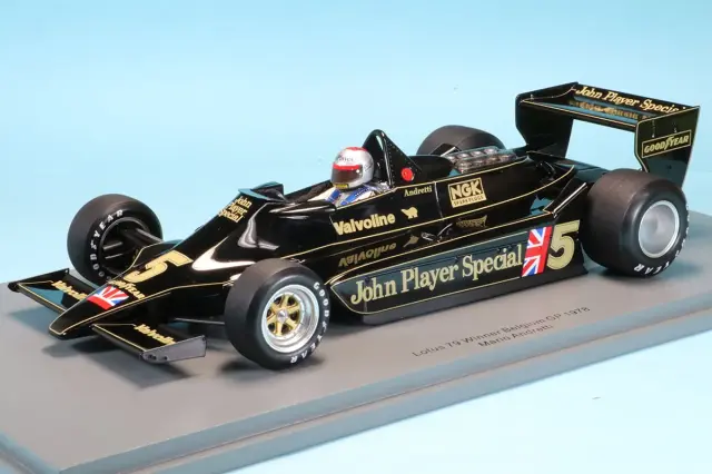 スパーク 1/18 ロータス 79 ベルギーGP 1978 M.アンドレッティ 18S366