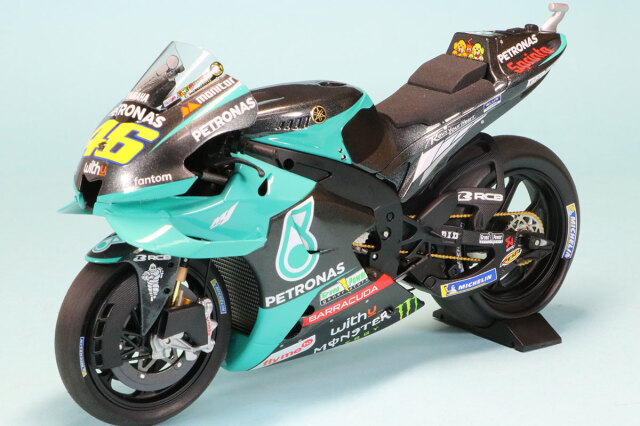 ミニチャンプス 1/12 ヤマハ YZR-M1 モトGP バレンシア 2021 V.ロッシ "ラストレース"　122213246