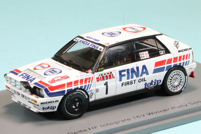 スパーク 1/43 ランチア デルタ HF インテグラーレ 16V サンレモラリー 1991 Winner No.1　S9008