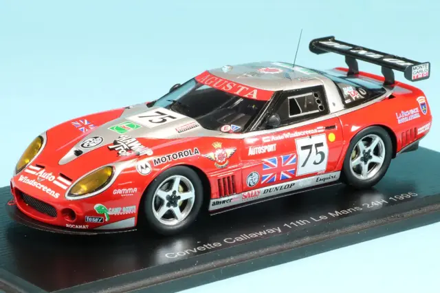 スパーク 1/43 コルベット キャラウェイ ルマン 1995 No.75　S4381