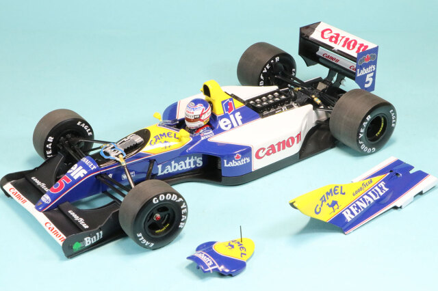 予約] ミニチャンプス 1/18 ウィリアムズ FW14B ルノー 1992 N  