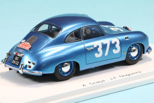 スパーク 1/43 ポルシェ 356 1500 モンテカルロ ラリー 1955 No.373