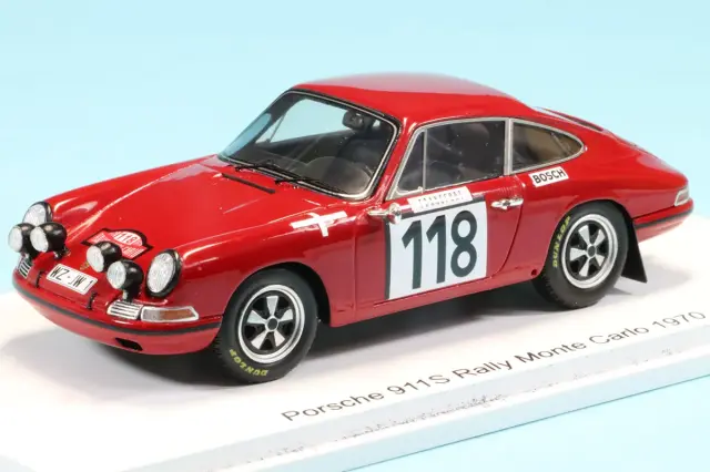 スパーク 1/43 ポルシェ 911S モンテカルロ ラリー 1967 No.188　S6606