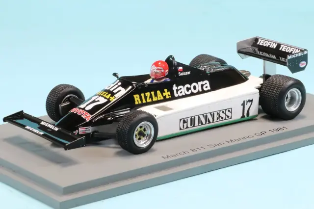 スパーク 1/43 マーチ 811 サンマリノGP 1981 E.サラザール　S7170