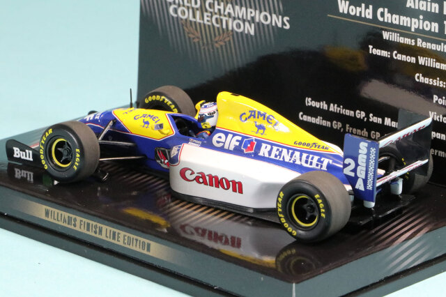 予約] ミニチャンプス 1/43 ウィリアムズ FW15C ルノー 1993 ワールド