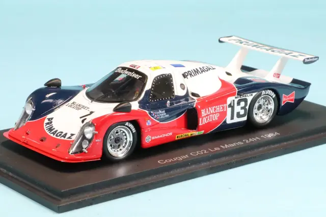 スパーク 1/43 クーガー C02 ルマン 1984 No.13　S9501