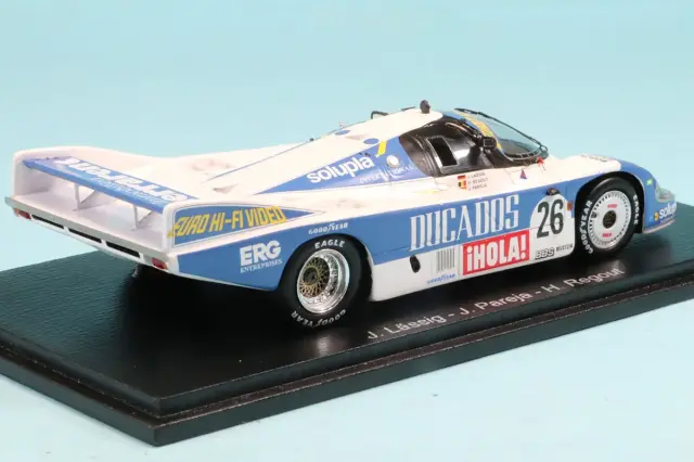 スパーク 1/43 ポルシェ 956 No.26 8位 ルマン 1985 J.レーシッヒ - J