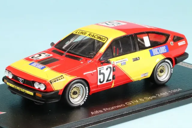 スパーク 1/43 アルファロメオ GTV 6 スパ 24h 1984 No.44 SB427