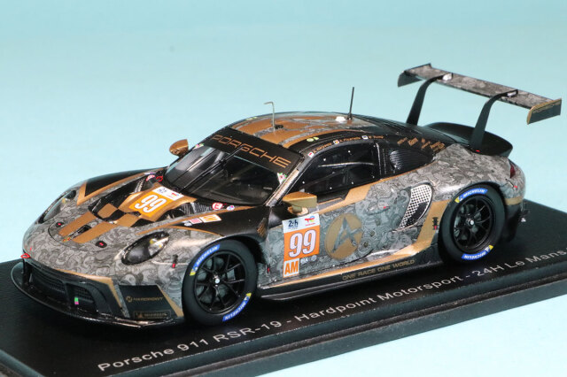 スパーク 1/43 ポルシェ 911 RSR-19 Hardpoint Motorsport ルマン 24h 2022 A.Haryanto/A.Picariello/M.Rump No.99　S8656