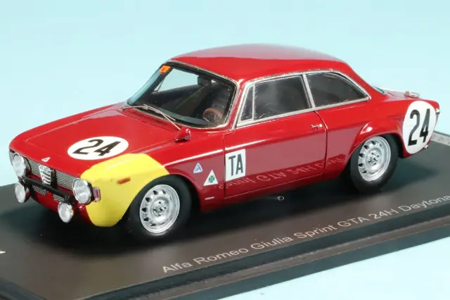 スパーク 1/43 アルファロメオ ジュリア スプリント GTA デイトナ 24h