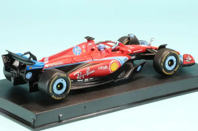 ブラーゴ 1/43 フェラーリ SF-24 マイアミGP 2024 No.16 C.ルクレール