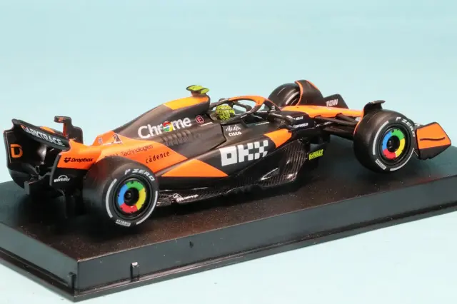 ブラーゴ 1/43 マクラーレン F1 チーム MCL38 マイアミGP 2024 No,4 L