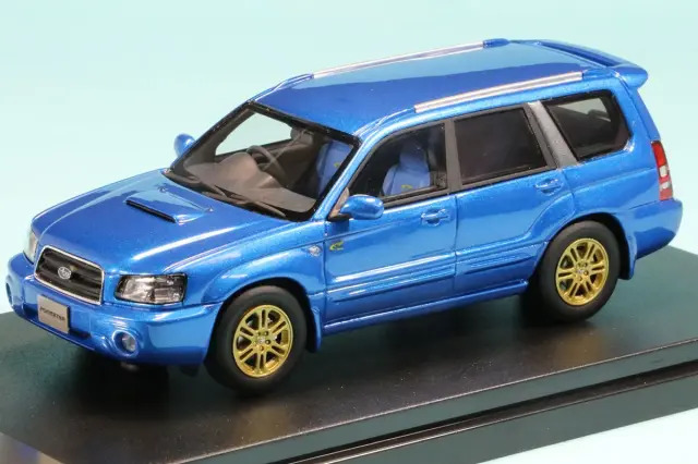 ハイストーリー  1/43 スバル フォレスター  XT WRリミテッド 2004WRブルー・マイカ　HS515BL