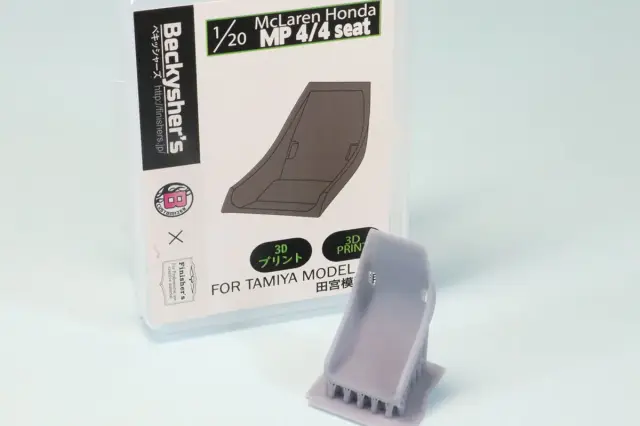 フィニッシャーズ 1/20 F1 バケットシート マクラーレン MP4/4 タミヤ対応　FN_3D05