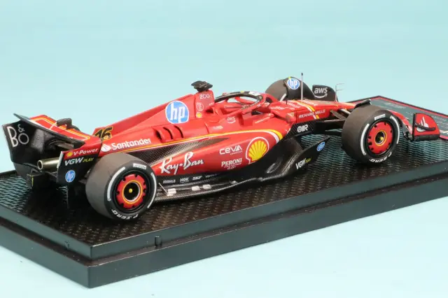 BBR 1/43 フェラーリ SF-24 イタリアGP 2024 C.ルクレール ウィナー