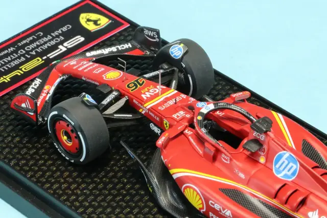 BBR 1/43 フェラーリ SF-24 イタリアGP 2024 C.ルクレール ウィナー