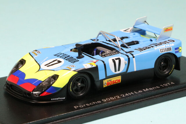 スパーク 1/43 ポルシェ 908/02 ルマン 24h 1974 No.17 S9789