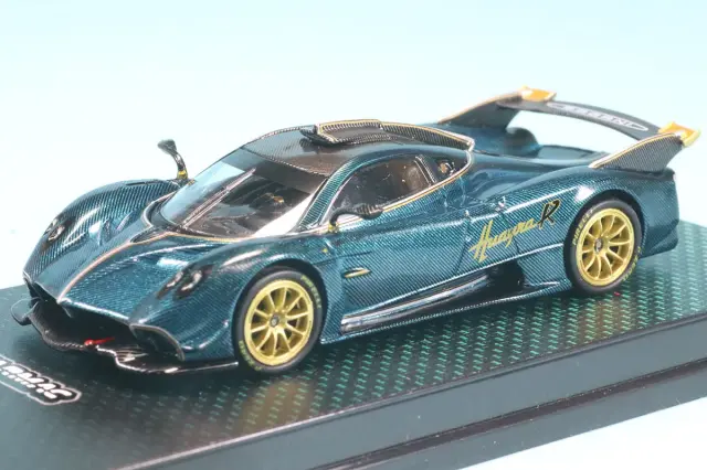 ターマックワークス 1/64 パガーニ ウアイラR ターコイズカーボンファイバー　T64G-TL035-TCF　