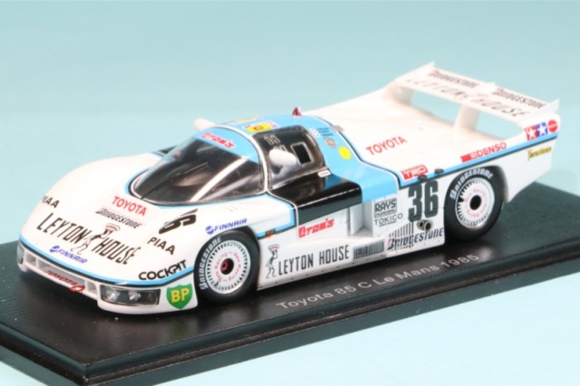 スパーク 1/43 トヨタ トムス 85C #36 LM1985 スパーク 1/43 トヨタ トムス 85C #36 LM1985