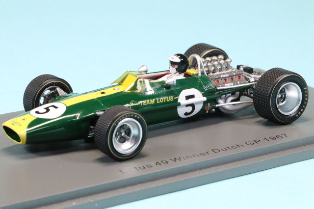 スパーク 1/43 ロータス 49 オランダGP 1967 Winner J.クラーク　S4826
