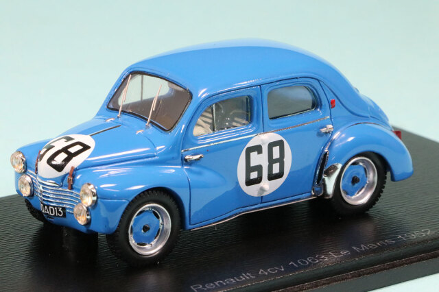 スパーク 1/43 ルノー 4CV 1063 ルマン 24h 1952 No.68　S5221