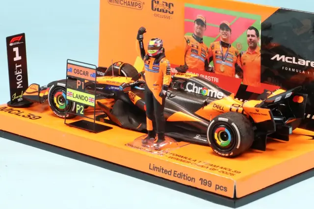 CLDC特注ミニチャンプス 1/43 マクラーレン MCL39 オスカー ピアストリ