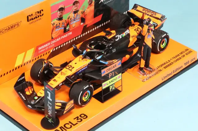 CLDC特注ミニチャンプス 1/43 マクラーレン MCL39 オスカー ピアストリ