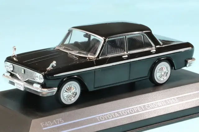 ファースト43 1/43 トヨタ トヨペット クラウン 1992 シルバーブラック　F43-175