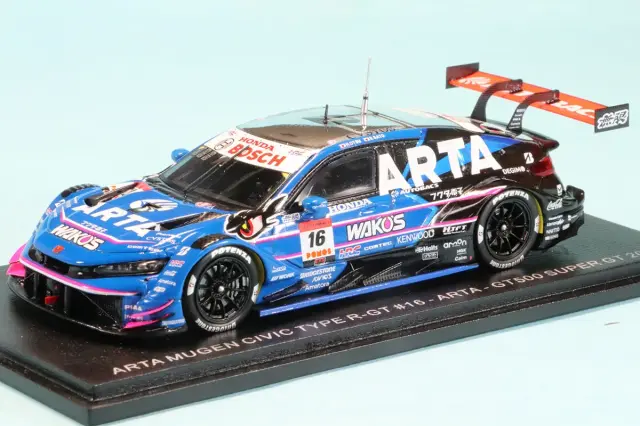 ショップ限定 ARTA MUGEN CIVIC TYPE R 2025 16号車 No.16 ARTA MUGEN CIVIC TYPE R-GT #16 | GT500 チーム&ドライバー