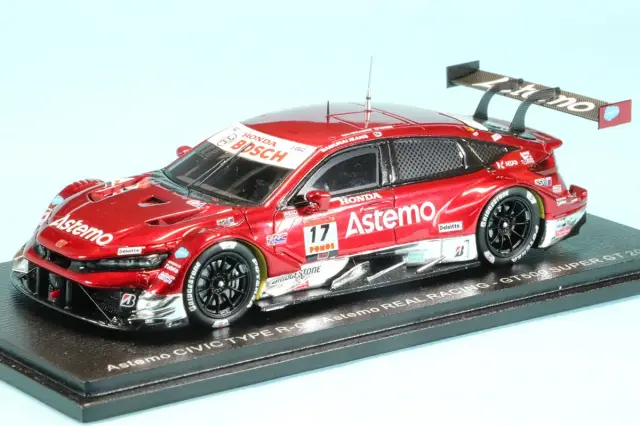 スパーク 1/43 アステモ シビック TYPE R-GT スーパーGT 2025 GT500 No