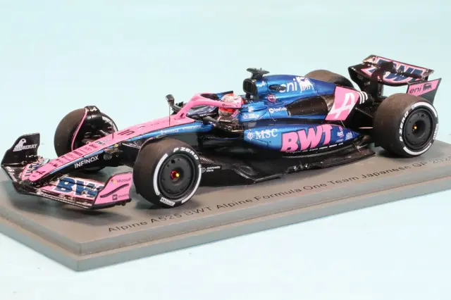 スパーク 1/43 アルピーヌ A525 No.10 2025 日本GP P.ガスリー　S9584