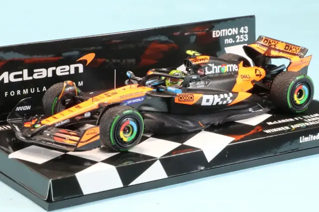ミニチャンプス 1/43 マクラーレン MCL39 ランド ノリス