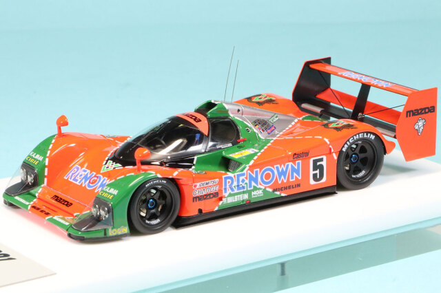 アイドロン 1/43 マツダ MX-R01 "RENOWN" ルマン 24h 1992 4th No.5　EM312A