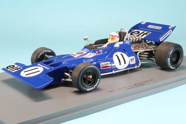 スパーク 1/18 ティレル 003 No.11 ウィナー モナコGP 1971 ジャッキー スチュワート　18S357
