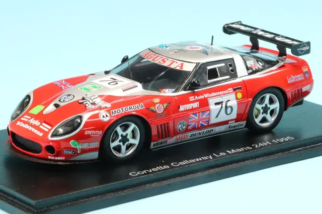 スパーク 1/43 コルベット キャラウェイ No.76 ルマン 1995 P・ブルデ