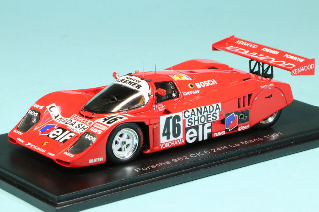 スパーク 1/43 ポルシェ 962CK ルマン 1991 No.46 S9888