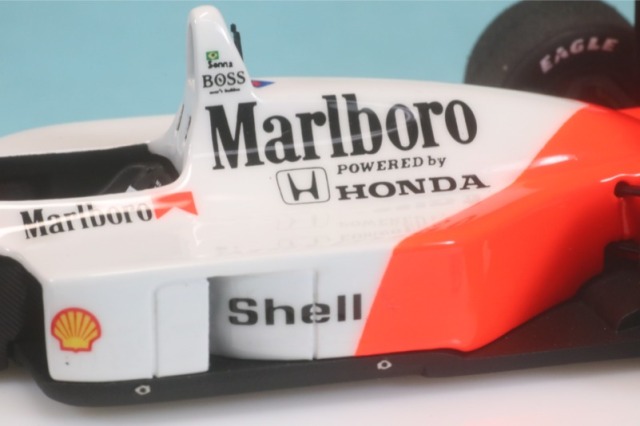 1/43 マクラーレンMP4/4ホンダ #12 A.セナ ワールドチャンピオン ミニチャンプス 1/43 マクラーレン ホンダ F1 MP4/4 1988 #12