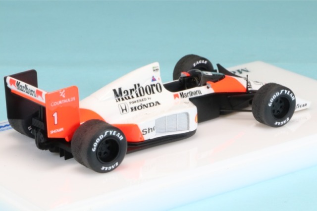 ☆1/43☆マクラーレン ホンダ MP4/5☆A.セナ☆マルボロタバコカスタム☆