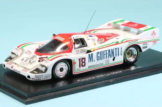 スパーク 1/43 ポルシェ 956 No.18 ルマン 1985 M.シガラ - O.ララウリ - G.タルクイーニ　S9867