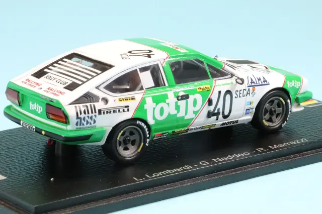 スパーク 1/43 アルファロメオ GTV6 No.40 スパ 24h 1983 L