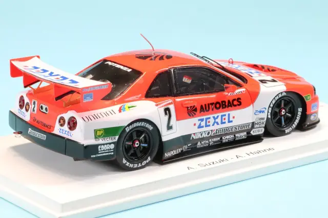 スパーク 1/43 ARTA ゼクセル ニッサン スカイライン GT-R R34 JGTC