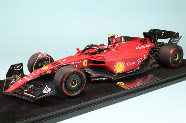 1/18 ブラーゴ フェラーリF1-75 ルクレール Bburago 1:18 Ferrari Racing F1-75 2022 #16 C. Leclerc 75th