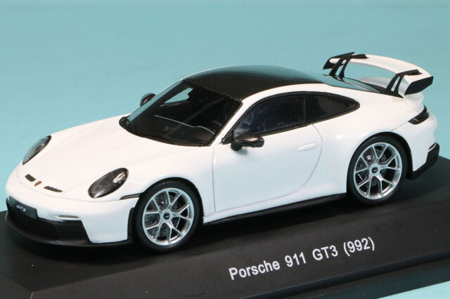 シュコー 1/43 ポルシェ 992 GT3 ホワイト　450919100