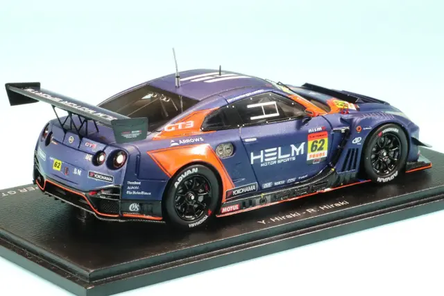 スパーク 1/43 HELM MOTORSPORTS GT-R スーパーGT 2025 GT300 No.62